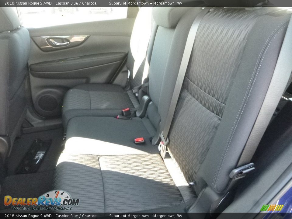 Rear Seat of 2018 Nissan Rogue S AWD Photo #12