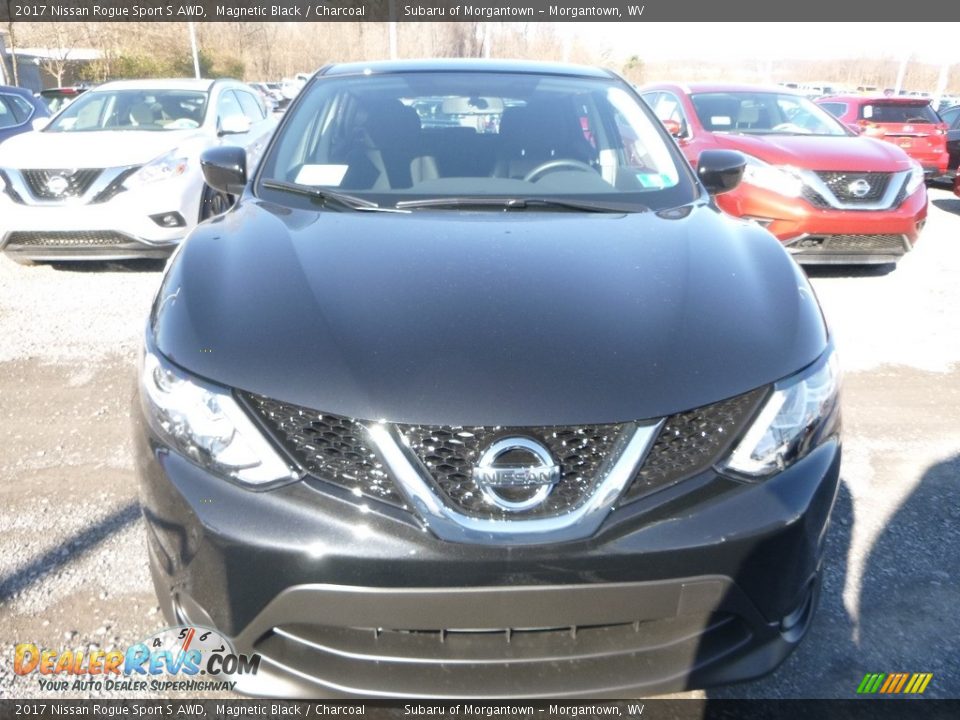 2017 Nissan Rogue Sport S AWD Magnetic Black / Charcoal Photo #9