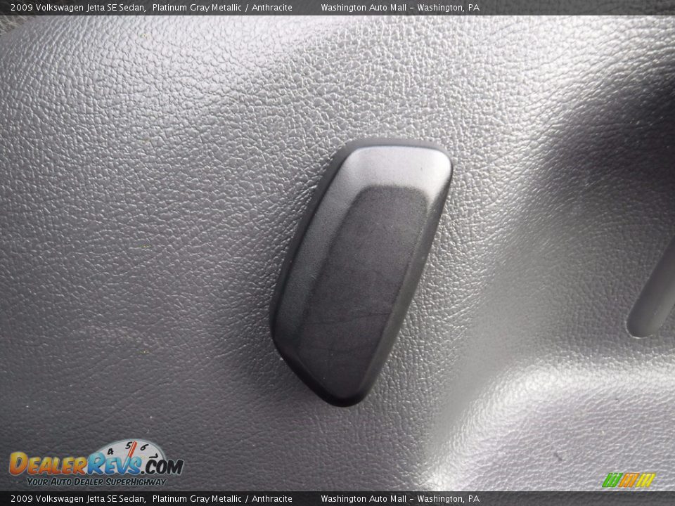 2009 Volkswagen Jetta SE Sedan Platinum Gray Metallic / Anthracite Photo #13
