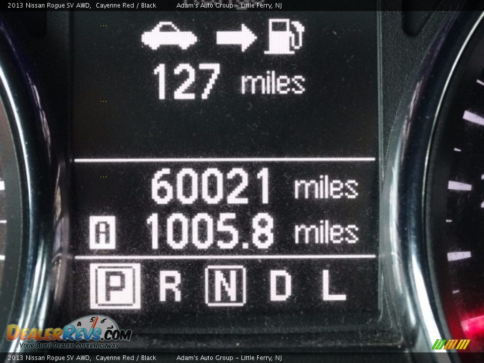2013 Nissan Rogue SV AWD Cayenne Red / Black Photo #22