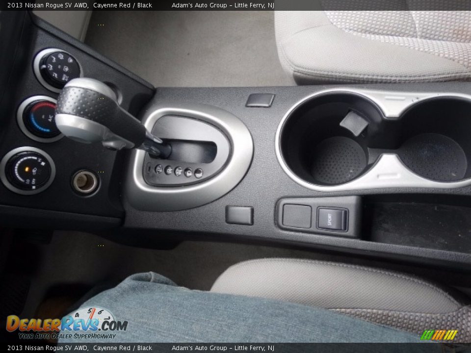 2013 Nissan Rogue SV AWD Cayenne Red / Black Photo #24
