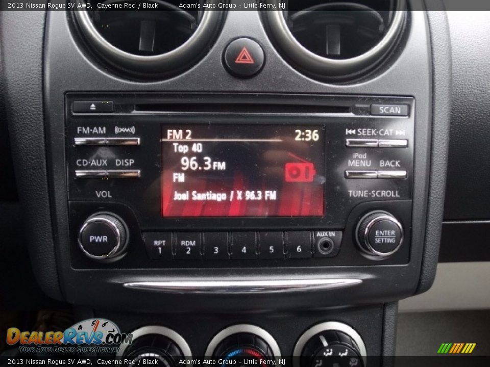 2013 Nissan Rogue SV AWD Cayenne Red / Black Photo #27
