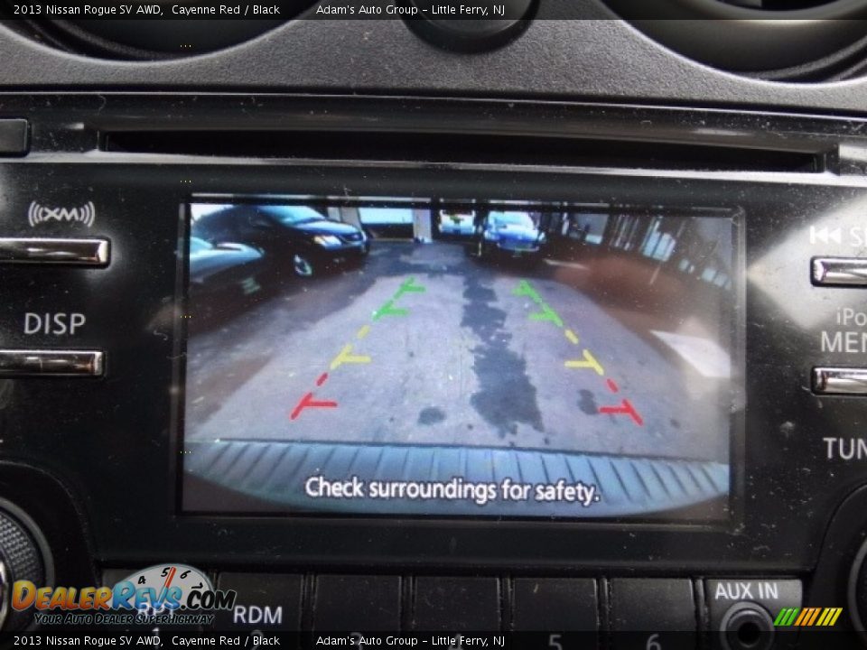 2013 Nissan Rogue SV AWD Cayenne Red / Black Photo #28