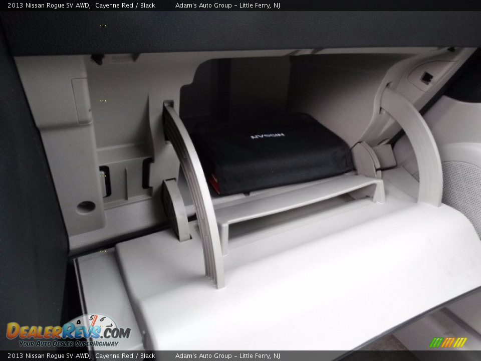 2013 Nissan Rogue SV AWD Cayenne Red / Black Photo #29