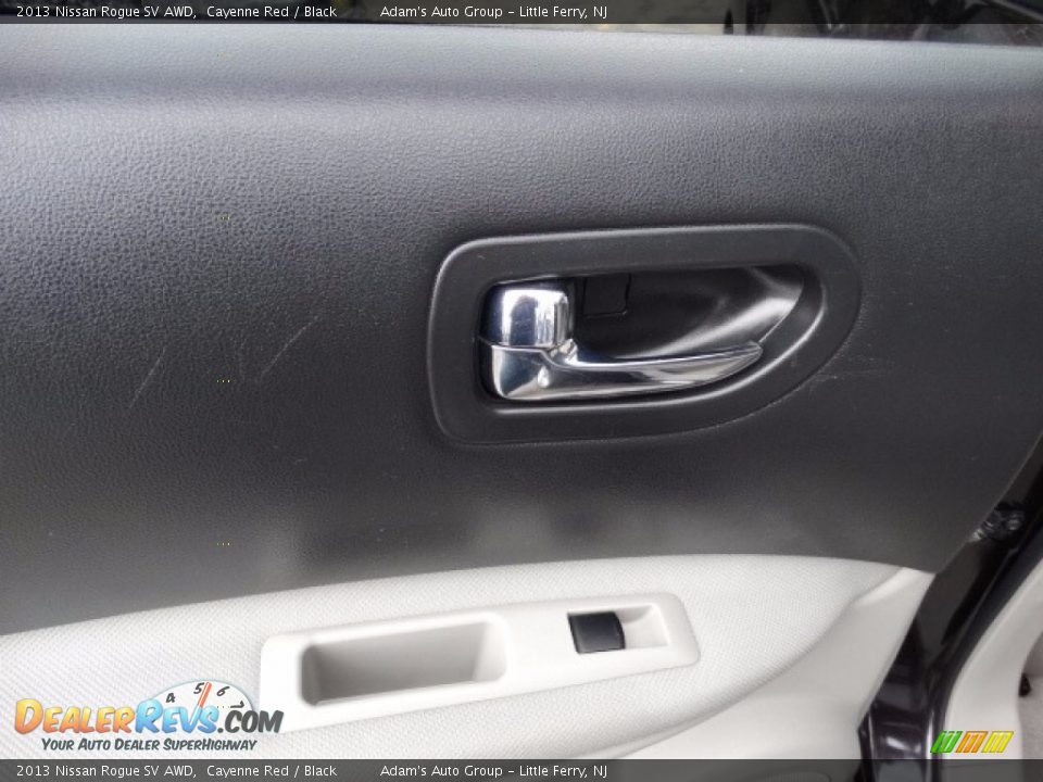 2013 Nissan Rogue SV AWD Cayenne Red / Black Photo #30