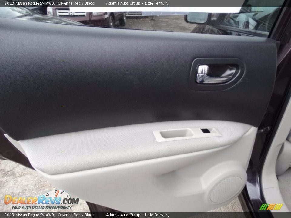 2013 Nissan Rogue SV AWD Cayenne Red / Black Photo #31