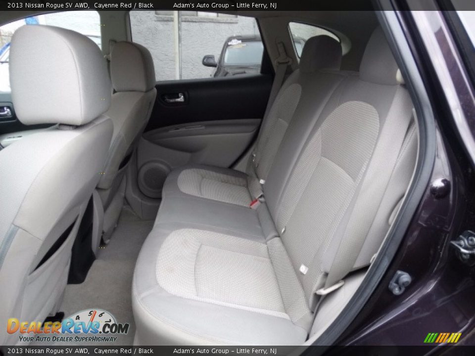 2013 Nissan Rogue SV AWD Cayenne Red / Black Photo #32