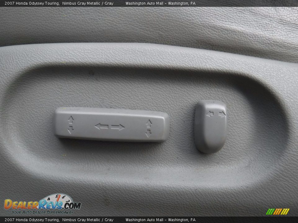 2007 Honda Odyssey Touring Nimbus Gray Metallic / Gray Photo #12