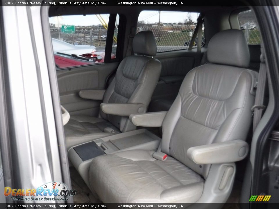 2007 Honda Odyssey Touring Nimbus Gray Metallic / Gray Photo #24
