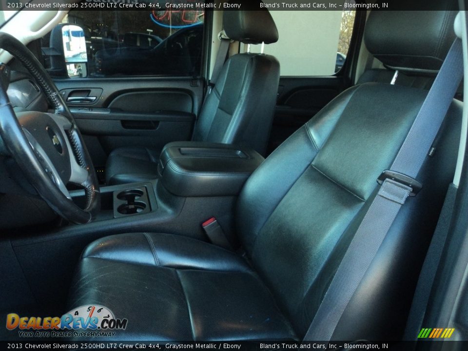 2013 Chevrolet Silverado 2500HD LTZ Crew Cab 4x4 Graystone Metallic / Ebony Photo #7