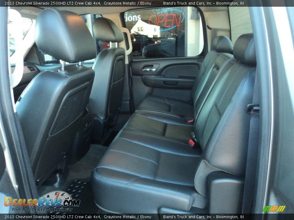 2013 Chevrolet Silverado 2500HD LTZ Crew Cab 4x4 Graystone Metallic / Ebony Photo #8