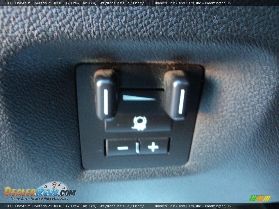 2013 Chevrolet Silverado 2500HD LTZ Crew Cab 4x4 Graystone Metallic / Ebony Photo #14