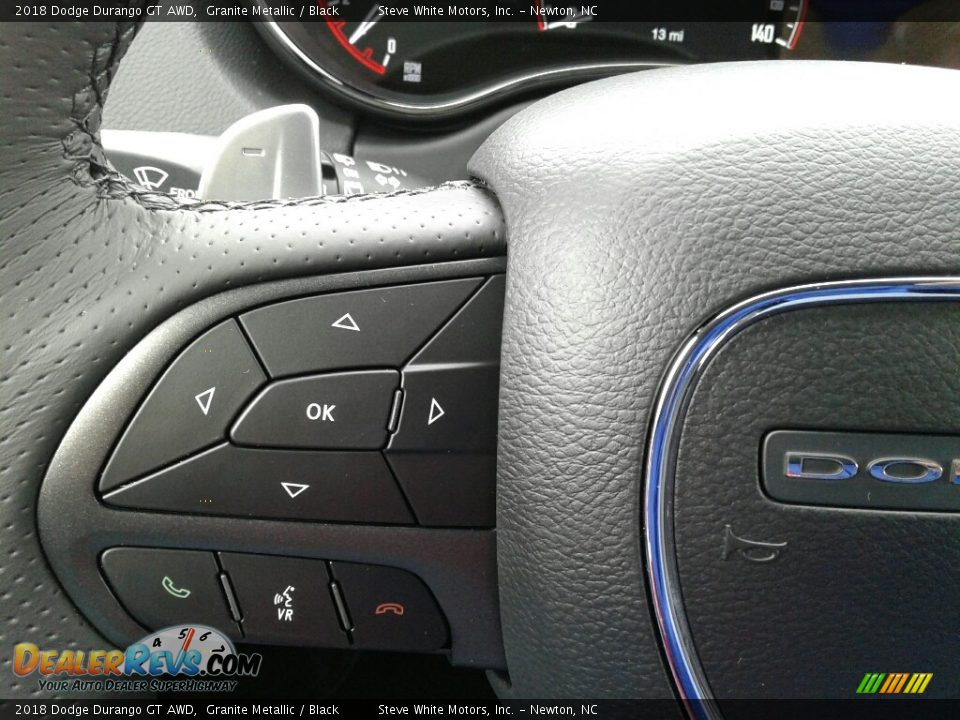 Controls of 2018 Dodge Durango GT AWD Photo #19