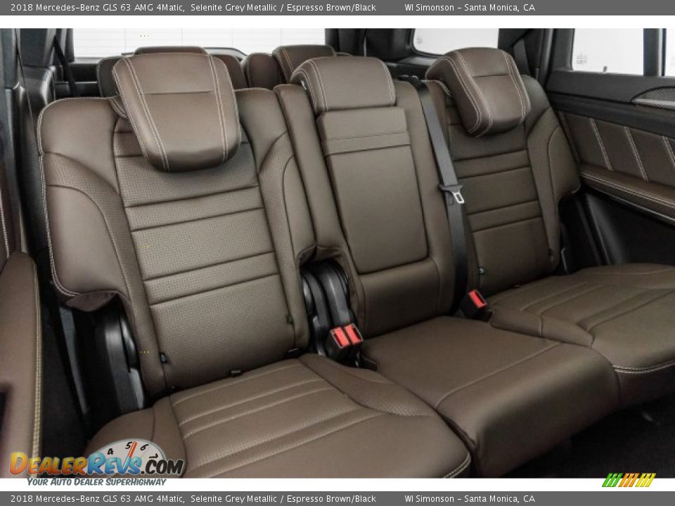 Rear Seat of 2018 Mercedes-Benz GLS 63 AMG 4Matic Photo #14