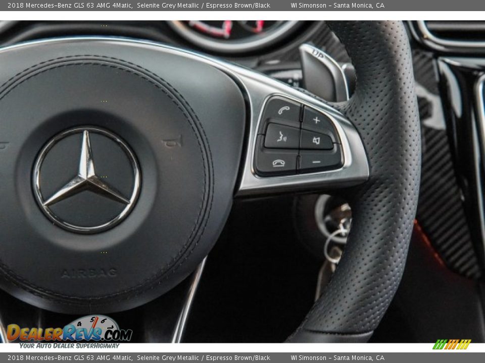Controls of 2018 Mercedes-Benz GLS 63 AMG 4Matic Photo #18