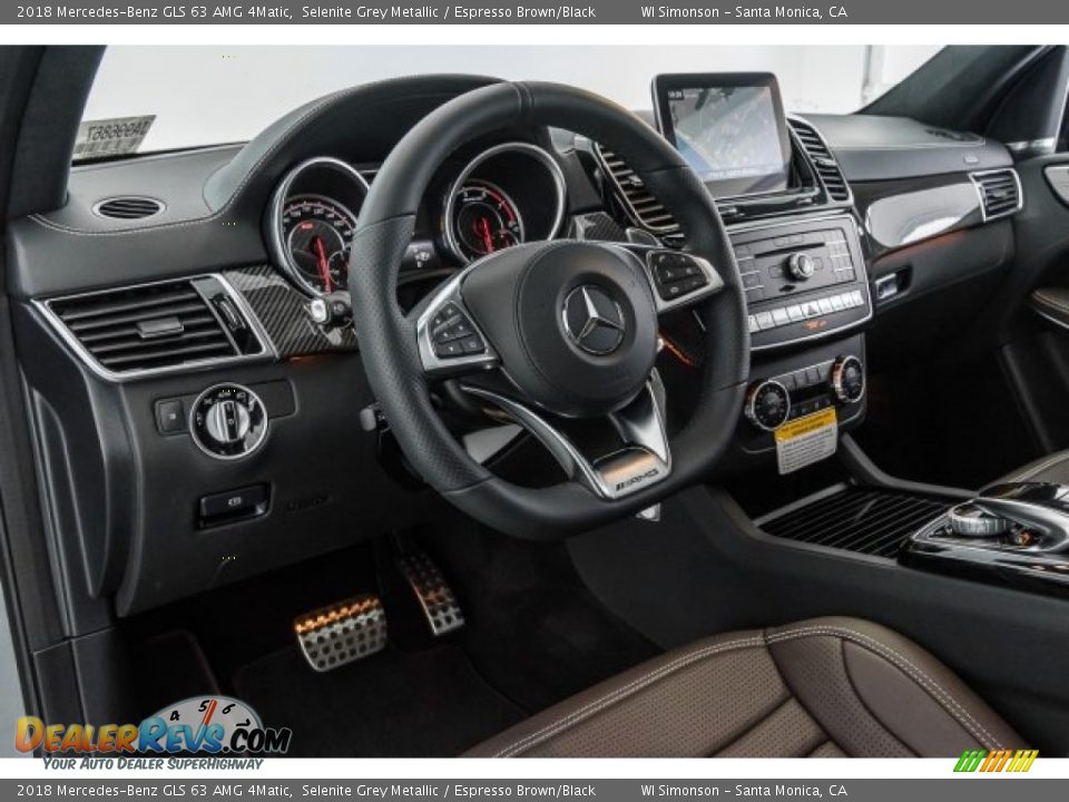 Dashboard of 2018 Mercedes-Benz GLS 63 AMG 4Matic Photo #21