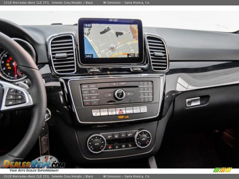 2018 Mercedes-Benz GLE 350 Selenite Grey Metallic / Black Photo #5