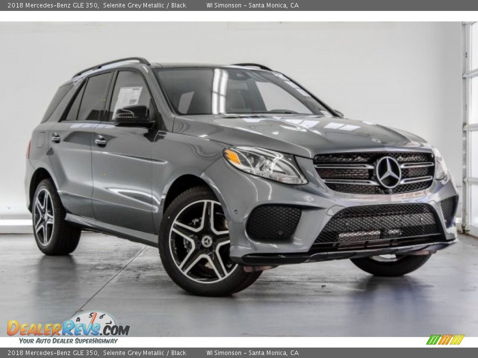 2018 Mercedes-Benz GLE 350 Selenite Grey Metallic / Black Photo #11