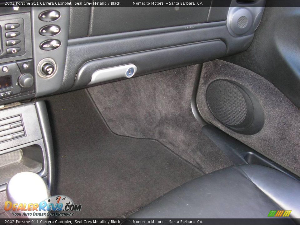 2002 Porsche 911 Carrera Cabriolet Seal Grey Metallic / Black Photo #26