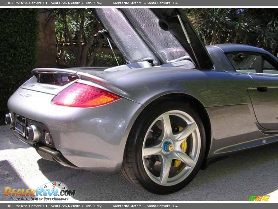 2004 Porsche Carrera GT Seal Grey Metallic / Dark Grey Photo #2