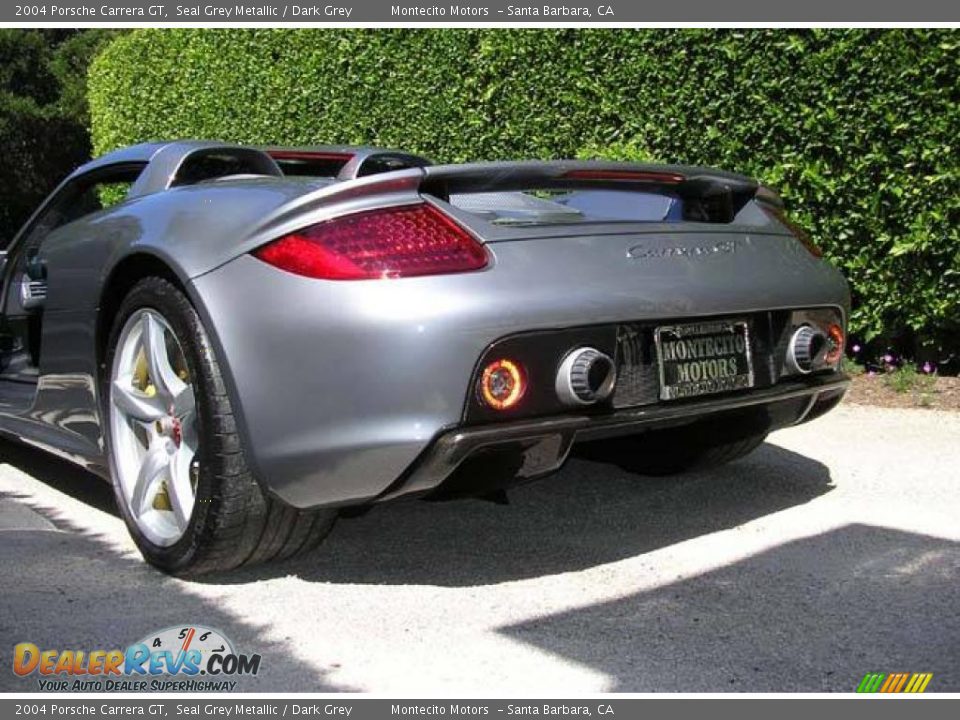 2004 Porsche Carrera GT Seal Grey Metallic / Dark Grey Photo #3