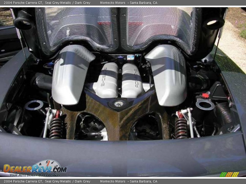 2004 Porsche Carrera GT  5.7 Liter DOHC 40-Valve Variocam V10 Engine Photo #6