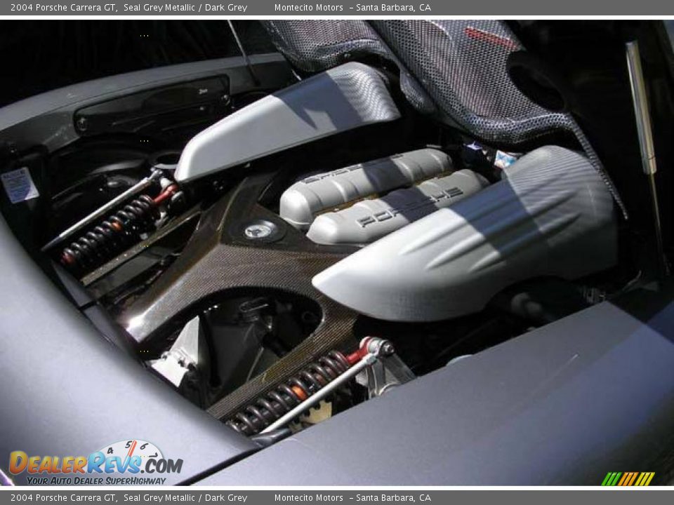 2004 Porsche Carrera GT  5.7 Liter DOHC 40-Valve Variocam V10 Engine Photo #7