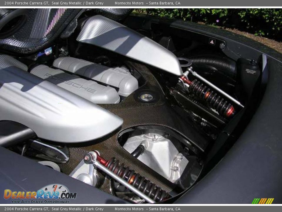 2004 Porsche Carrera GT  5.7 Liter DOHC 40-Valve Variocam V10 Engine Photo #8