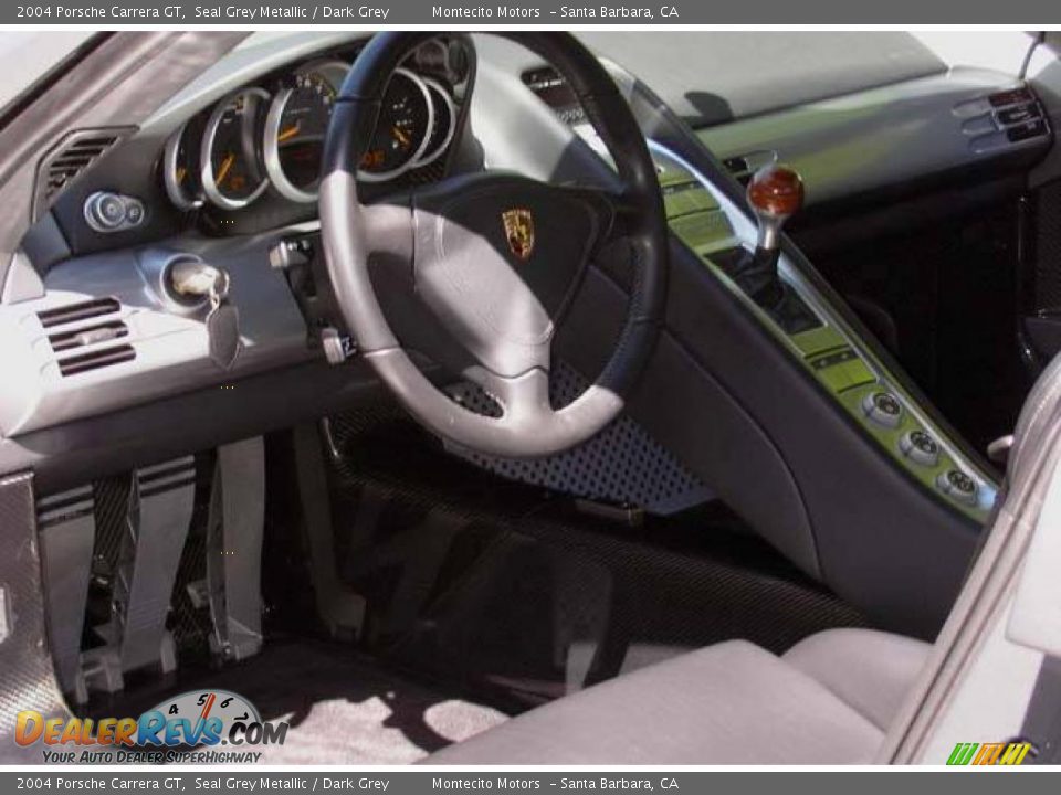 Dark Grey Interior - 2004 Porsche Carrera GT  Photo #10