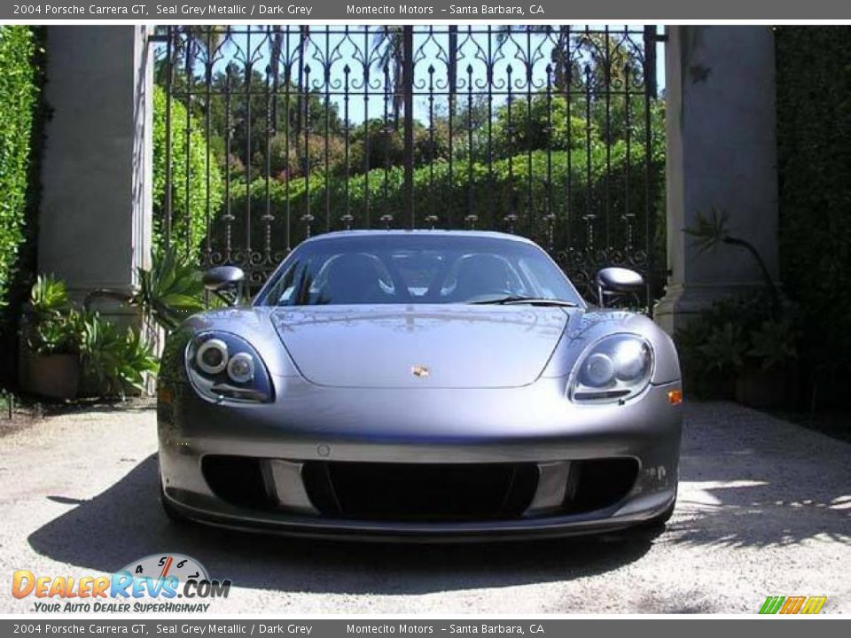 2004 Porsche Carrera GT Seal Grey Metallic / Dark Grey Photo #16