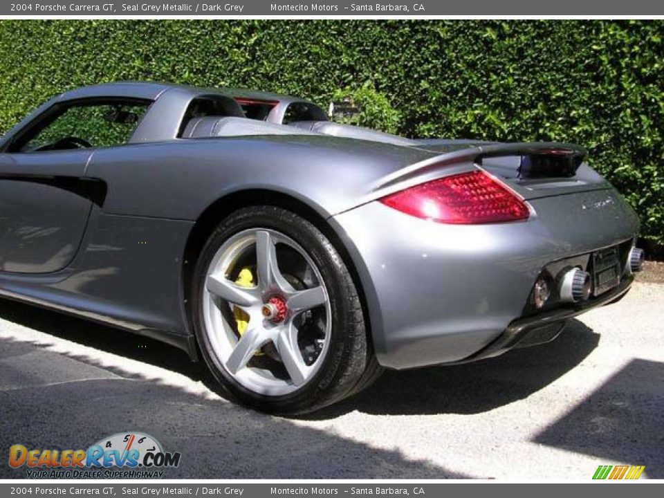 2004 Porsche Carrera GT Seal Grey Metallic / Dark Grey Photo #21