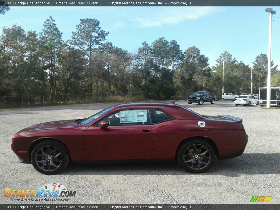 2018 Dodge Challenger SXT Octane Red Pearl / Black Photo #2
