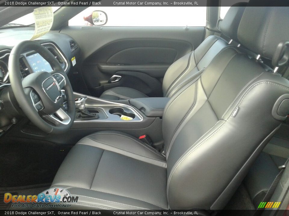 2018 Dodge Challenger SXT Octane Red Pearl / Black Photo #9