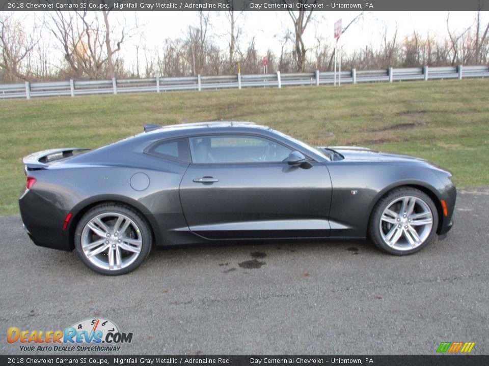Nightfall Gray Metallic 2018 Chevrolet Camaro SS Coupe Photo #2