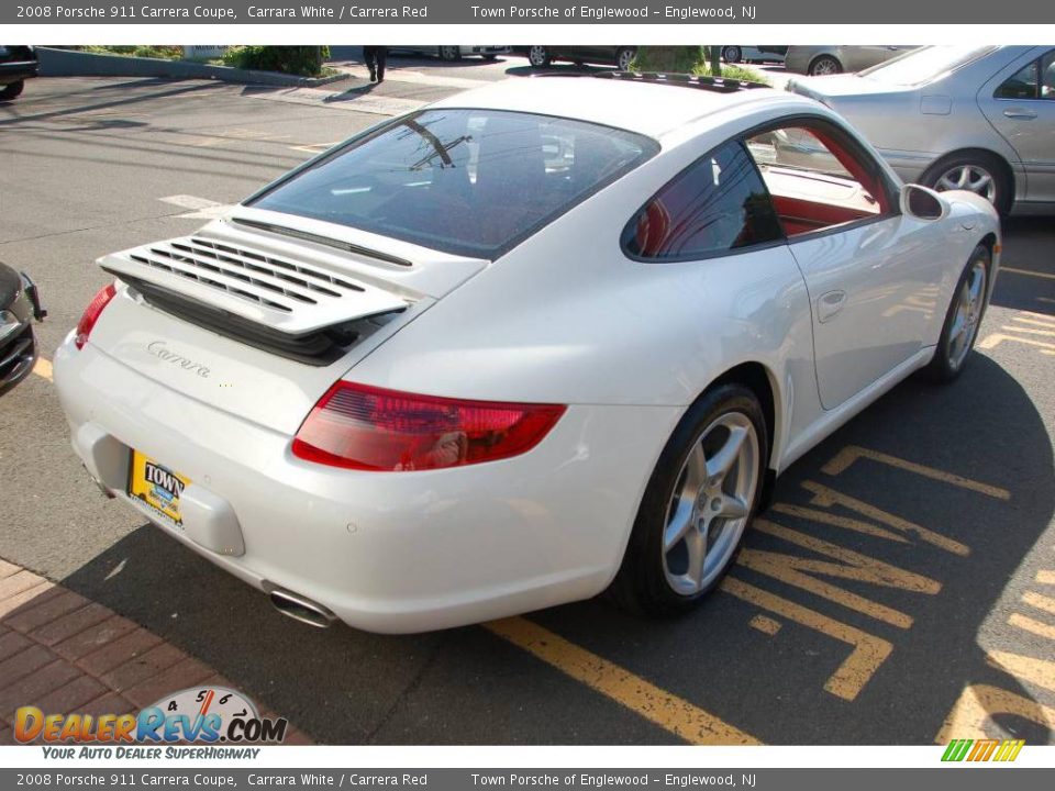Carrara White 2008 Porsche 911 Carrera Coupe Photo #10