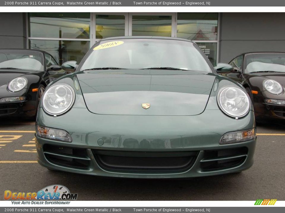 2008 Porsche 911 Carrera Coupe Malachite Green Metallic / Black Photo #2