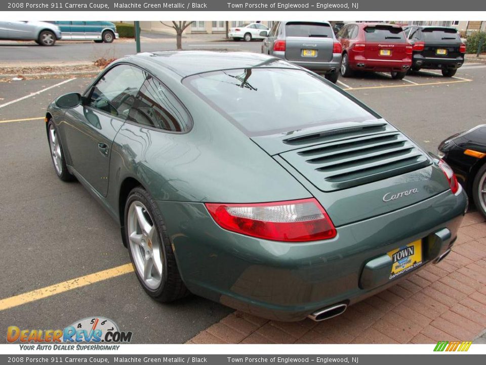 2008 Porsche 911 Carrera Coupe Malachite Green Metallic / Black Photo #7