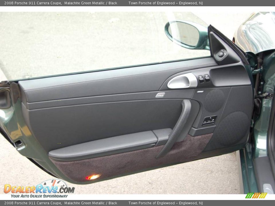 2008 Porsche 911 Carrera Coupe Malachite Green Metallic / Black Photo #8