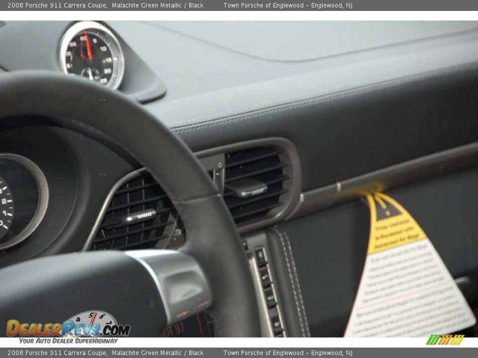 2008 Porsche 911 Carrera Coupe Malachite Green Metallic / Black Photo #10