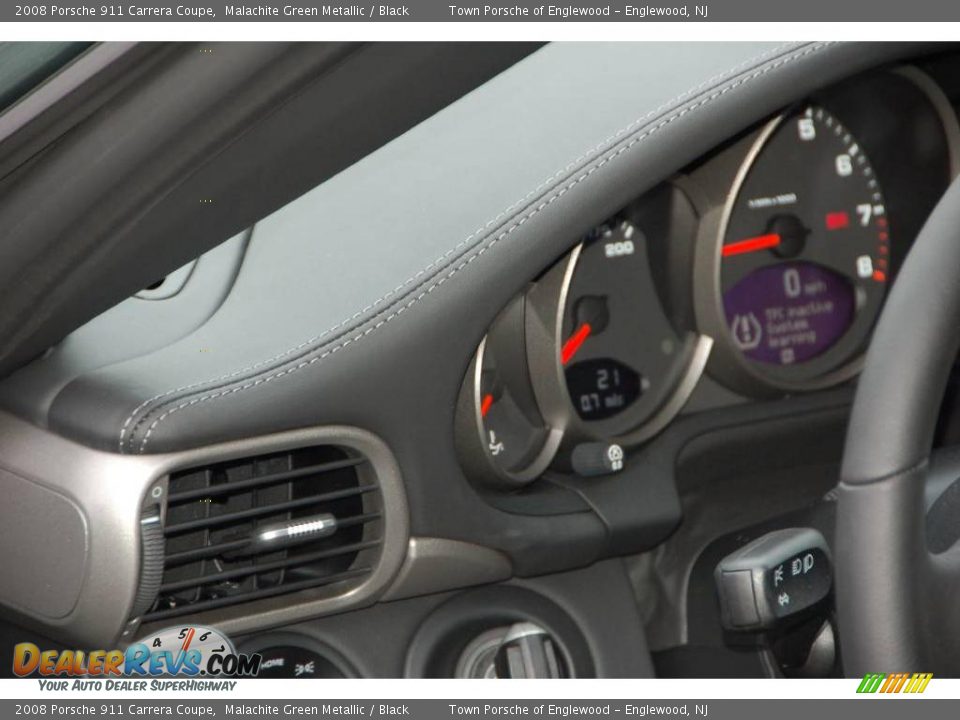 2008 Porsche 911 Carrera Coupe Malachite Green Metallic / Black Photo #11