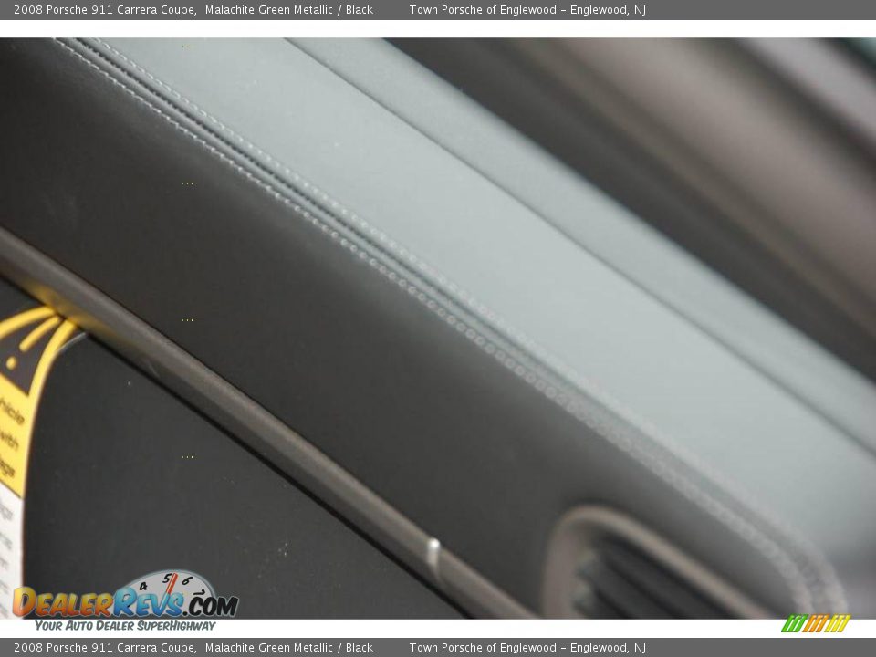 2008 Porsche 911 Carrera Coupe Malachite Green Metallic / Black Photo #13