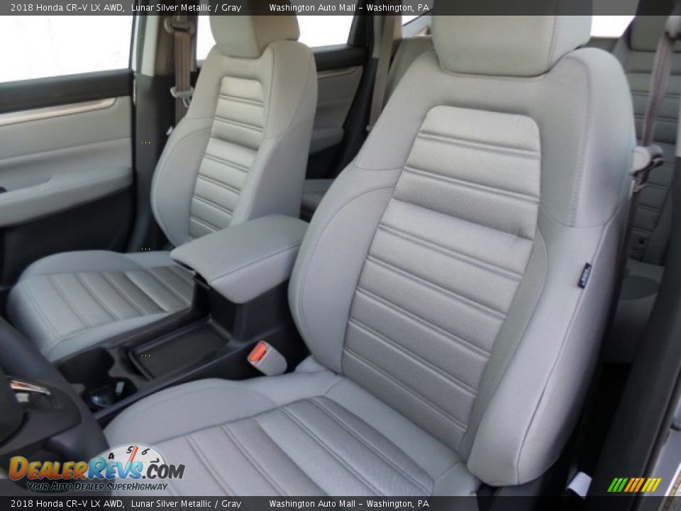 Front Seat of 2018 Honda CR-V LX AWD Photo #9