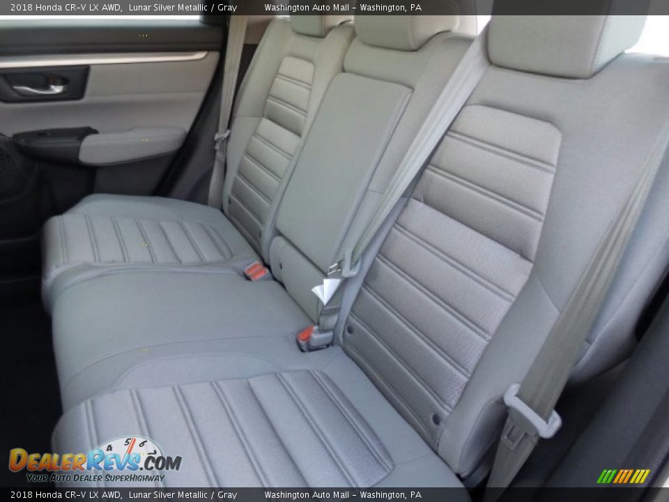 Rear Seat of 2018 Honda CR-V LX AWD Photo #10