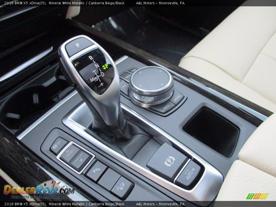 2018 BMW X5 xDrive35i Mineral White Metallic / Canberra Beige/Black Photo #14