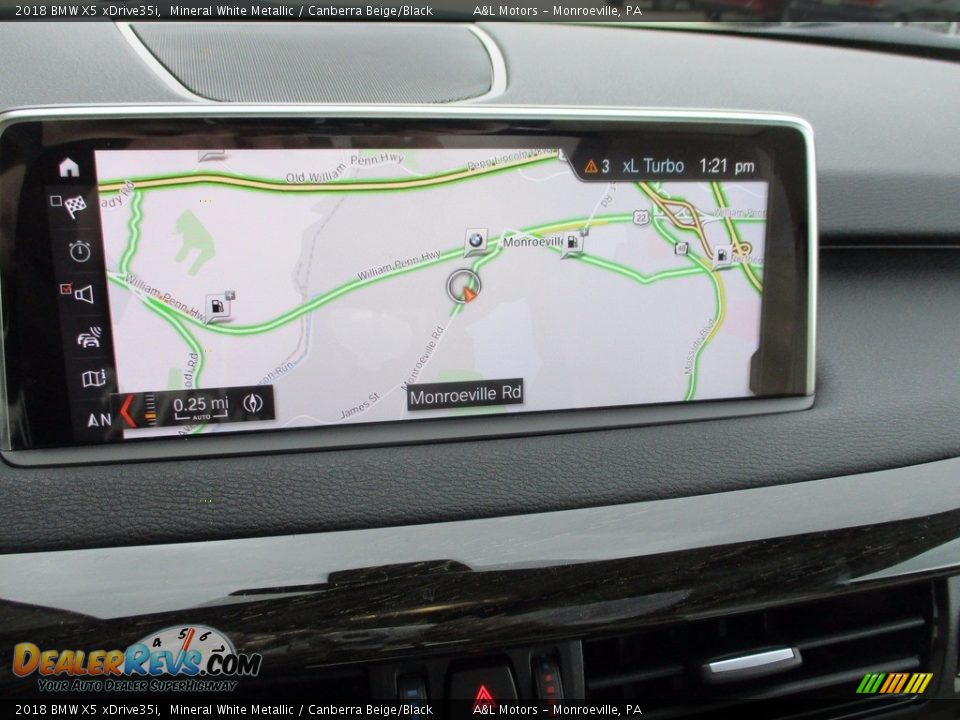 2018 BMW X5 xDrive35i Mineral White Metallic / Canberra Beige/Black Photo #15