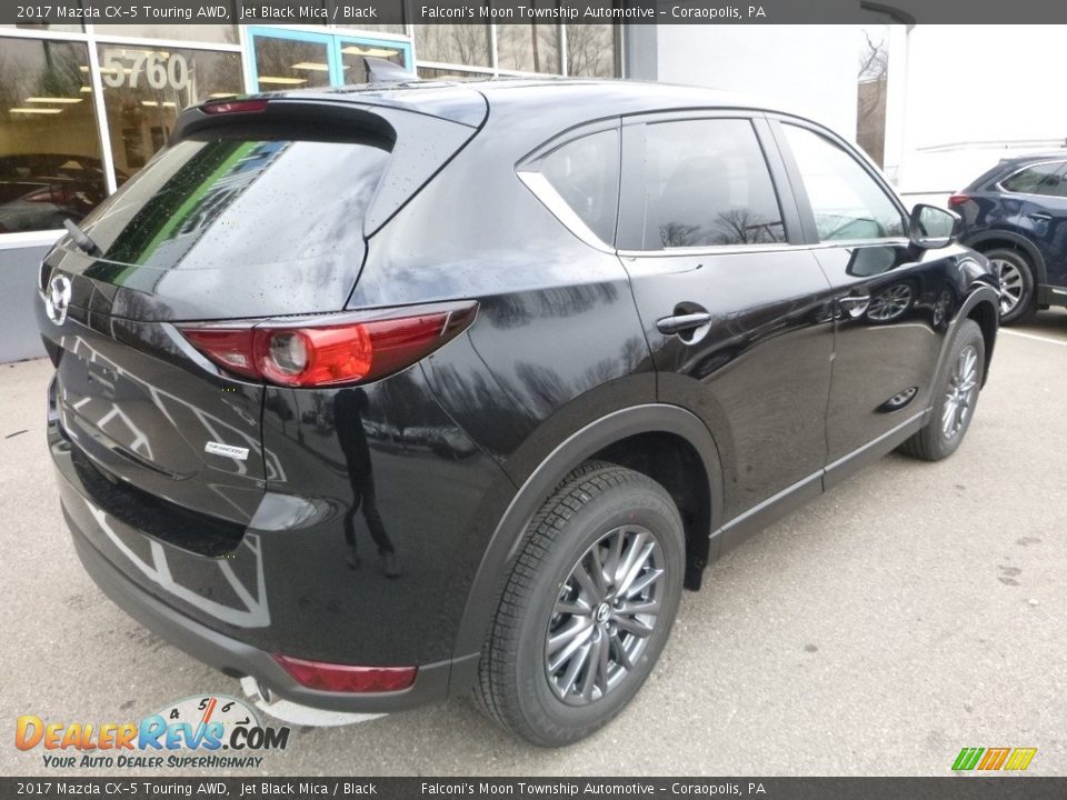 2017 Mazda CX-5 Touring AWD Jet Black Mica / Black Photo #2