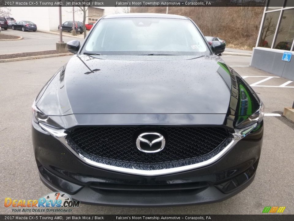 2017 Mazda CX-5 Touring AWD Jet Black Mica / Black Photo #4