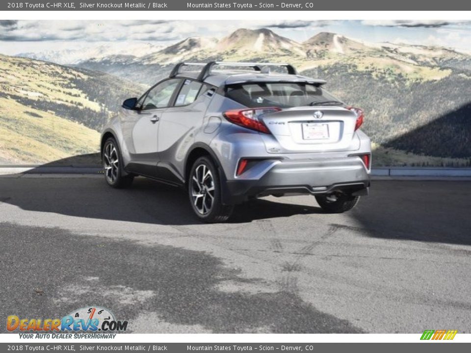 2018 Toyota C-HR XLE Silver Knockout Metallic / Black Photo #3