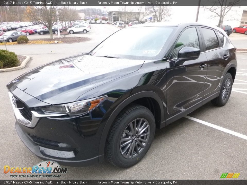 2017 Mazda CX-5 Touring AWD Jet Black Mica / Black Photo #5