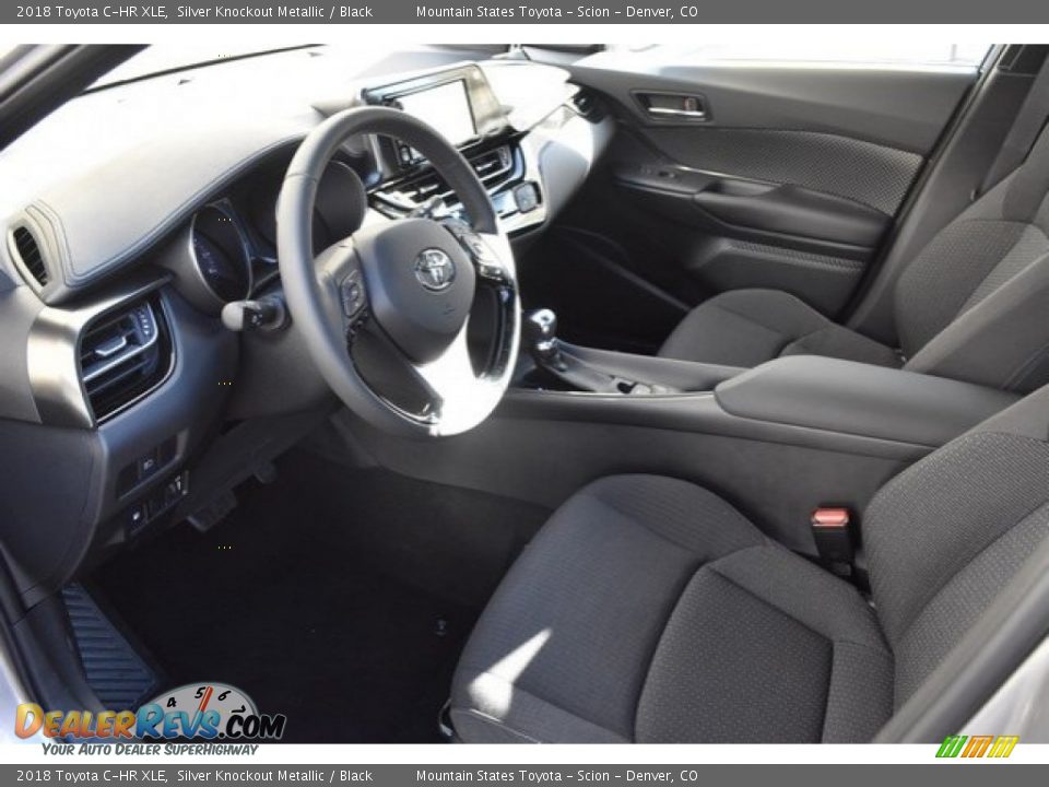 2018 Toyota C-HR XLE Silver Knockout Metallic / Black Photo #5